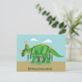 Carte Postale Styracosaure (Debout devant)