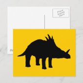Carte Postale Styracosaurus Dino Dinosaur (Devant / Derrière)