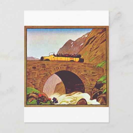 Carte Postale Styrie Cœur Vert de l'Autriche (Devant)
