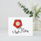 Carte Postale Sub Rosa (Debout devant)