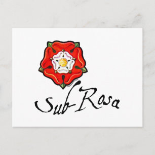 Carte Postale Sub Rosa