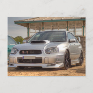 Carte Postale Subaru Impreza STi - Kit Corps (Argent)