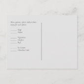 Carte Postale Sublime Agate Blue Gold MARIAGE SUITE (Dos)