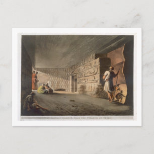 Carte Postale Subterranean Chamber near the Pyramids at Geeza
