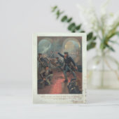 Carte Postale Subvention à la capture de la ville de Mexico Leut (Debout devant)