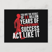 Carte Postale Succès évolutionnaire (Devant)