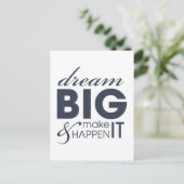 Carte Postale Success du travail motivationnel (Debout devant)