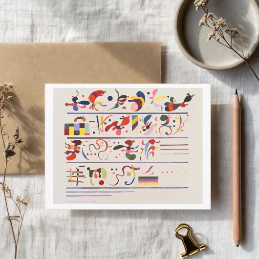 Carte Postale Succession, Kandinsky