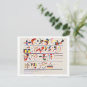 Carte Postale Succession, Kandinsky (Debout devant)