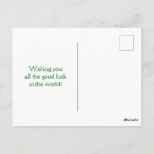 Carte Postale Succulents colorés à l'herbe argentée (Dos)