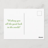 Carte Postale Succulents dans la poitrine au trésor (Dos)