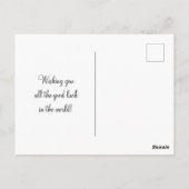 Carte Postale Succulents de verdure (Dos)