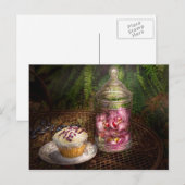 Carte Postale Sucré - Cupcake - Mange-moi (Devant / Derrière)