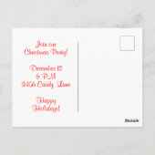 Carte Postale Sucre de canne (Dos)