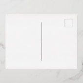 Carte postale Sucre de canne fêtes de Noël rayé (Verso)