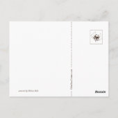 Carte Postale Sucre de canne Thief Gnome (Dos)