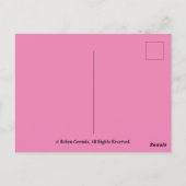 Carte Postale Sucre de fraise  (Dos)