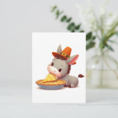 Carte Postale Sucré Donkey Mange Pie (Debout devant)