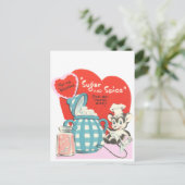 Carte Postale Sucre et épices (Debout devant)