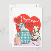 Carte Postale Sucre et épices (Devant / Derrière)