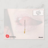 Carte Postale Sucré, Lèvres à sucre (Dos)