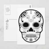 Carte Postale sucre skullz : 1 (Devant / Derrière)