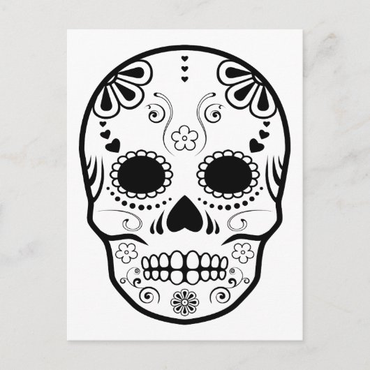 Carte Postale sucre skullz : 1 (Devant)