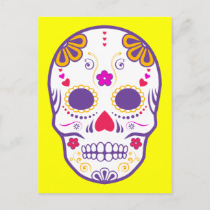 Carte Postale sucre skullz : 1