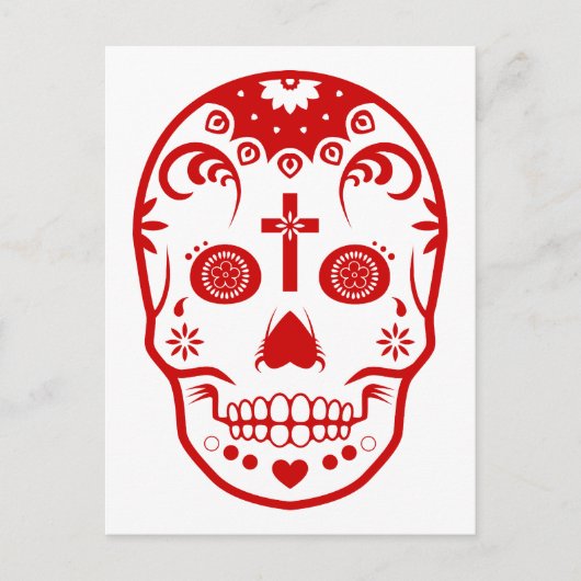 Carte Postale sucre skullz : 2 (Devant)