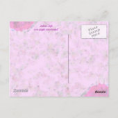 Carte postale sucrée (Dos)