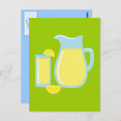 Carte Postale Sucrée Lemonade (Devant / Derrière)