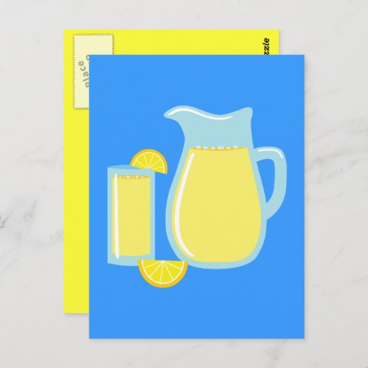 Carte Postale Sucrée Lemonade (Devant / Derrière)