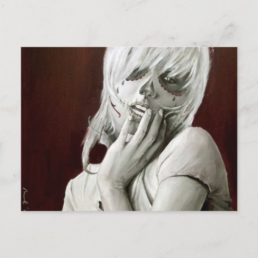 Carte Postale sucrerie de crâne (Devant)