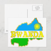 Carte Postale Sucreries 2 du Rwanda (Devant / Derrière)