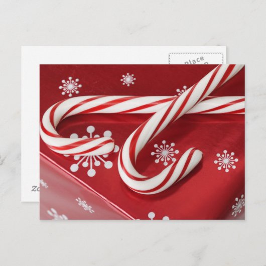 Carte Postale Sucres de canne sur le présent (Devant / Derrière)