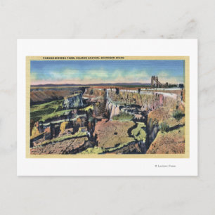 Carte Postale Sud de l'Idaho - Célèbre ferme en Saumon