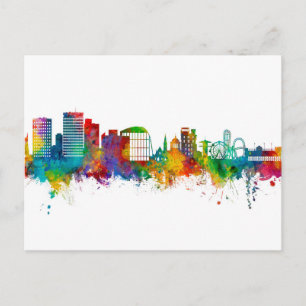 Carte Postale Sud-en-mer Angleterre Skyline