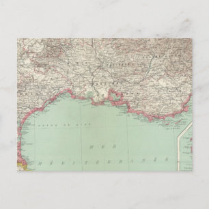 Carte Postale Sud-est de la France