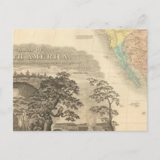 Carte Postale Sud-Ouest de l'Amérique du Nord (Devant)