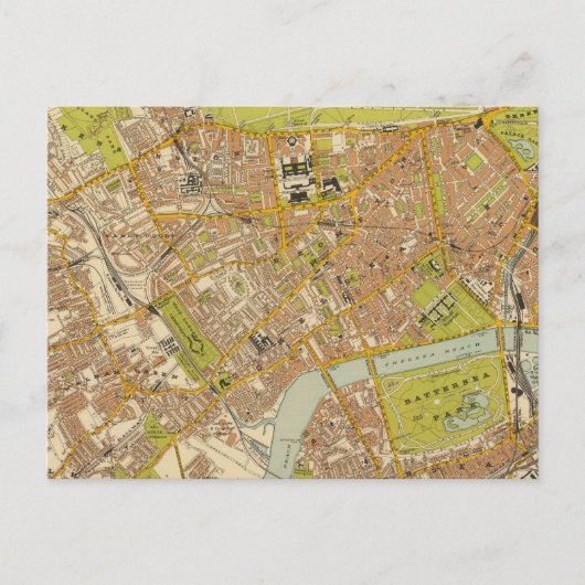 Carte Postale Sud-ouest de Londres (Devant)