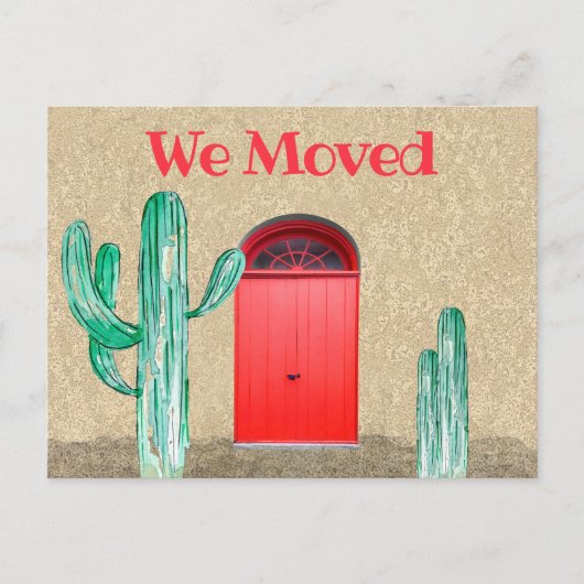Carte Postale Sud-Ouest Nous Avons Déménagé Portes Faire-part Ca (Devant)