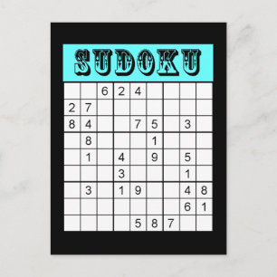 Carte postale Sudoku