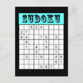 Carte postale Sudoku (Devant)