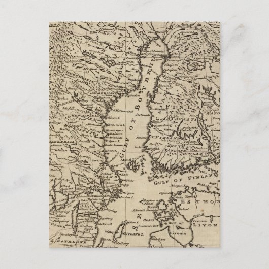 Carte Postale Suède (Devant)