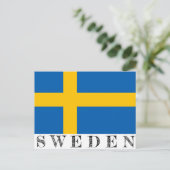 Carte postale Suède (Debout devant)