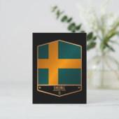 Carte Postale Suède (Debout devant)