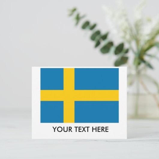 Carte Postale Suède (Debout devant)