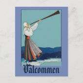 Carte Postale Suède, Ajouter un texte, (Devant)