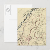 Carte Postale Suède, Danemark, Norvège 2 (Devant / Derrière)