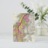 Carte Postale Suède et Norvège (Debout devant)